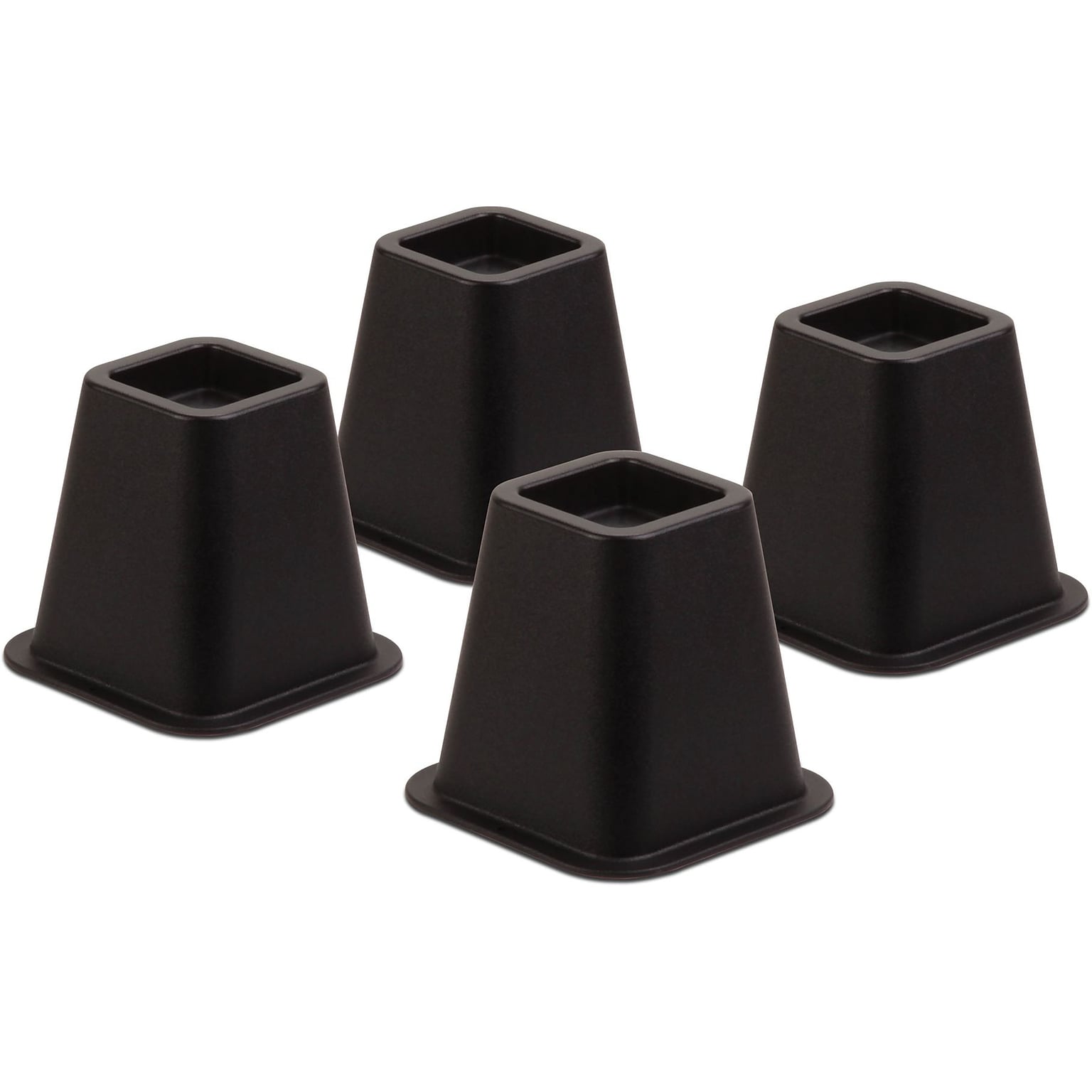 Honey Can Do® Bed Risers, Black (STO-01136)