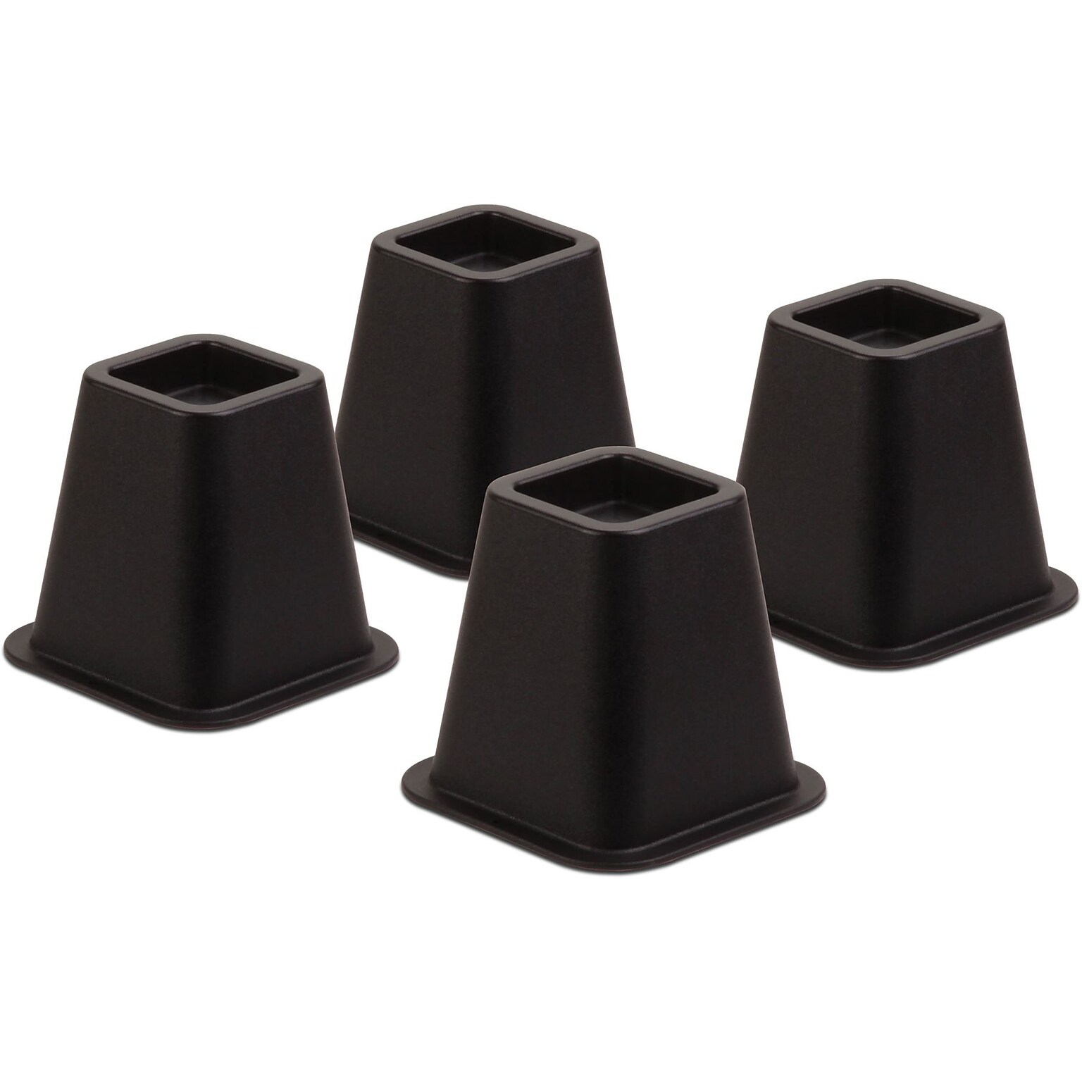 Honey Can Do Bed Risers, Black (STO-01136)