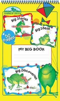 Barker Creek My Big Book Tablet, 4+ Age