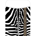 Barker Creek Zebra Peel & Stick Library Pockets, 3-1/2 x 5-1/8, 30/Pack (LL1218)