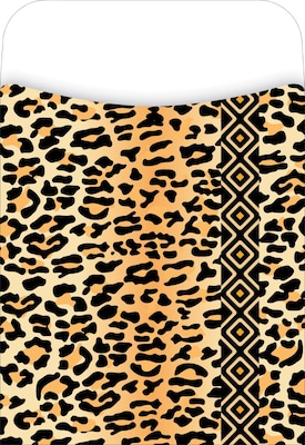 Barker Creek Library Pocket, Leopard Design, 30/Pack