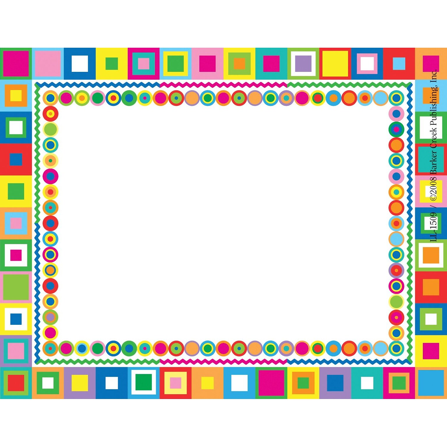 Barker Creek Self-adhesive Retro School Name Tags, 2.75 x 3.5, 45/Pack (LL1509)