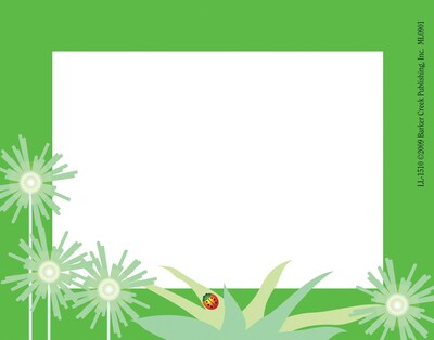 Barker Creek Go Green Name Tag, 3 1/2 W x 2 3/4 D, 45/Pack