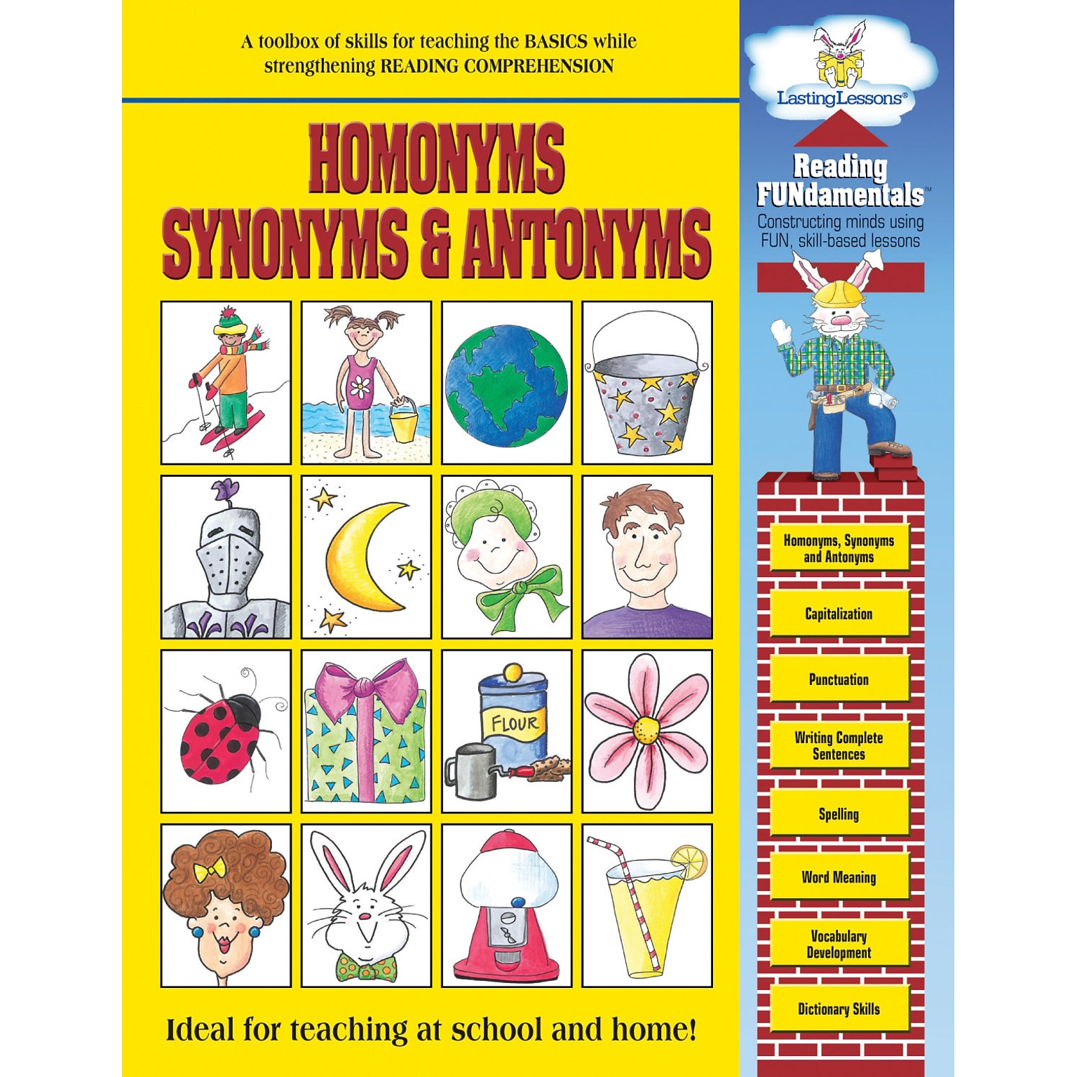 Barker Creek Homophones, Synonyms & Antonyms Grammar Activity Book (LL1600)