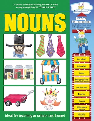 Barker Creek Nouns Activity Book, 48 Pages