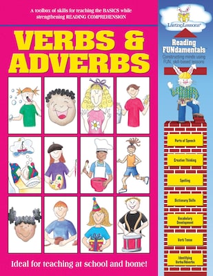 Barker Creek Verbs and Adverbs Activity Book, 48 Pages