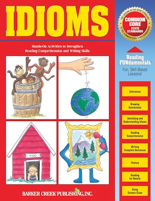 Barker Creek Idioms Activity Book, 48 Pages