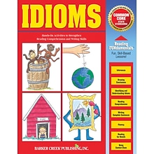 Barker Creek Idioms Activity Book, 48 Pages