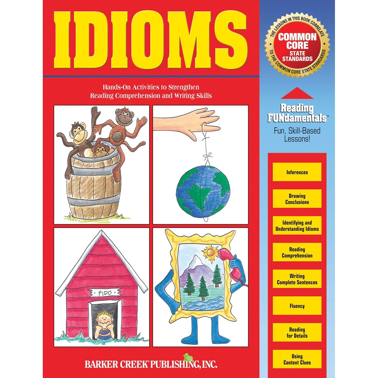 Barker Creek Idioms Grammar Activity Book (LL1607)