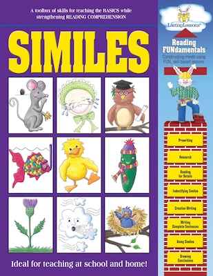 Barker Creek Similes Activity Book, 48 Pages