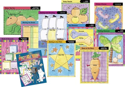 Barker Creek Graphic Organizer Classroom Set, Toddler - Adult