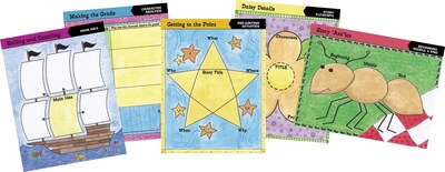 Barker Creek Graphic Organizer Chart Set 1, 17 x 22