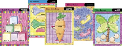 Barker Creek Graphic Organizer Chart Set 2, 17 x 22