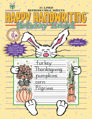Happy Handwriting™ Holiday Tablet, K - 2 Grade
