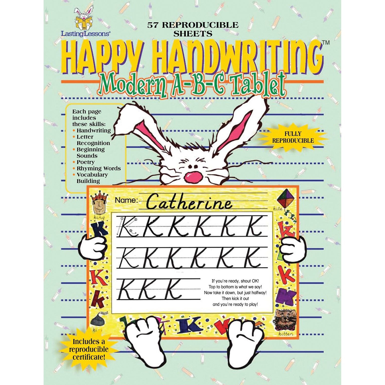 Happy Handwriting™ Modern ABC Tablet, K+ Grade