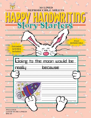 Happy Handwriting™ Story Starters 1st - 2nd Tablet, 1 - 4 Grade