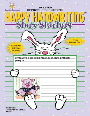 Happy Handwriting™ Story Starters 3rd - 4th Tablet, 3 - 4 Grade