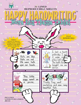 Happy Handwriting™ More Fun Theme Tablet, K - 2 Grade