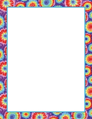 Barker Creek Tie Dye Stationery (LL715)