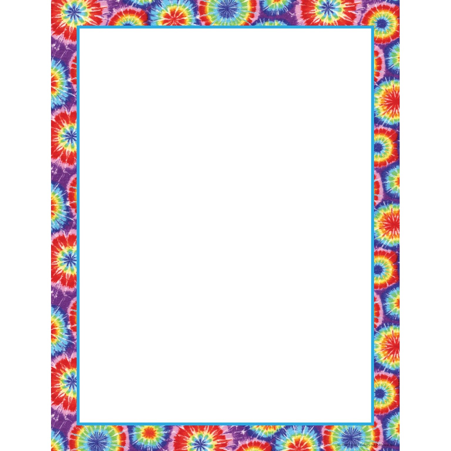 Barker Creek Tie Dye Stationery (LL715)