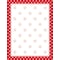 Barker Creek Red and White Dot Stationery