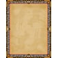 Barker Creek Africa Stationery Decorative Paper 8.5" x 11", Brown (LL721)