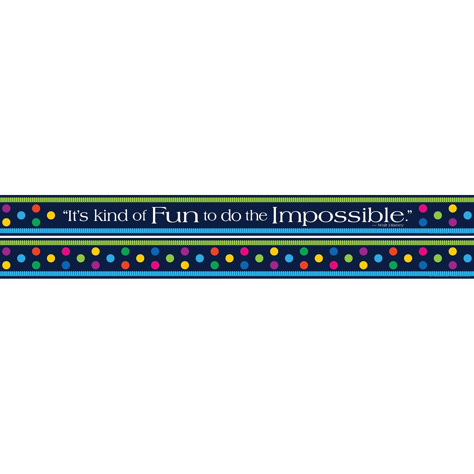 Barker Creek Double-Sided Border, 35 x 3, Italy Punti Felici, 12/Pack (LL960)