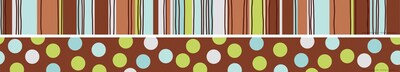Barker Creek Ribbon by the Yard Double Sided Trim, 35 L x 3 W, 12/Pack