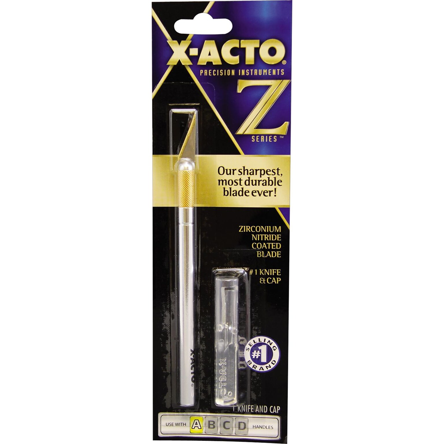 X-Acto Z Series Precision Utility Knife, Silver (XZ3601W)