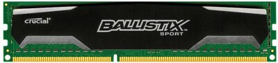 Crucial Technology BLS4G3D1609DS1S00 DDR3 (240-Pin DIMM) Desktop Memory, 4GB