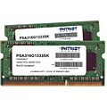 Patriot PSA316G1333SK DDR3 (204-Pin SO-DIMM) MAC Memory, 16GB