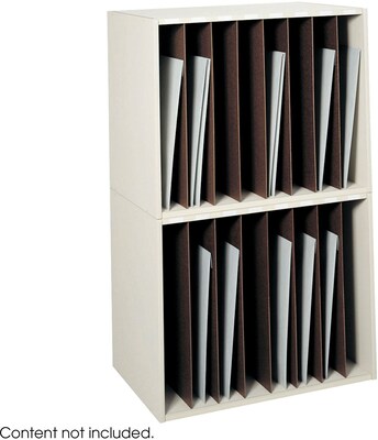 Safco 3030 8-Compartment Project Sorters, 36 x 29, Putty (3030)