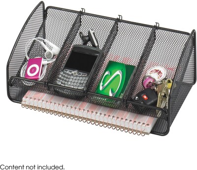 Safco® Onyx™ 3249 Mesh Valet, Black