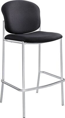 Safco Fabric Diaz Bistro Chair, Black (4195BL)