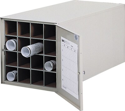 Safco 1-Drawer Specialty File Cabinet, Stackable, Tropic Sand (4960)