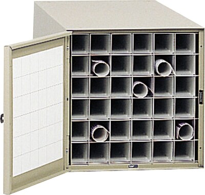 Safco 1-Drawer Specialty File Cabinet, Stackable, Tropic Sand (4962)