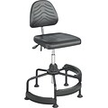 Safco Task Master Polyurethane Industrial/Shop Chair, Black (5120)