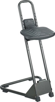 Safco® 5126 Polyurethane Stand Alone Stool, Black