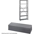 Safco Industrial 6-Shelf Metal Extra Shelf, 36, Gray (6250)