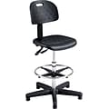 Safco Soft Tough Polyurethane Industrial/Shop Chair, Black (6912)
