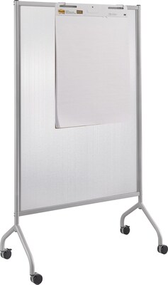Safco Impromptu Display Easel, 72, Metallic Gray Polycarbonate (8510GR)