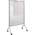 Safco Impromptu Display Easel, 72, Metallic Gray Polycarbonate (8510GR)