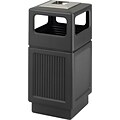 Safco Canmeleon Plastic Ash Urn, Black, 38 gal. (9477BL)