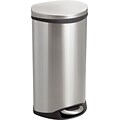 Safco 9902 Stainless Steel Medical Receptacle, Silver, 7.5 gal. (9902SS)