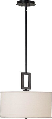 Kenroy Home Endicott 1 Light Pendant, Oil Rubbed Bronze Finish