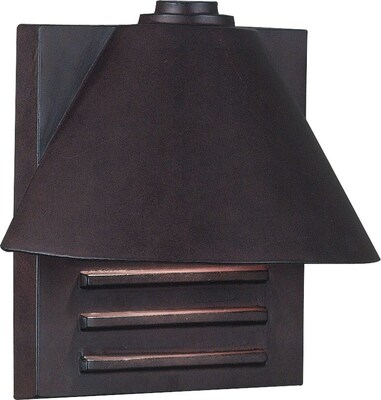 Kenroy Home Fairbanks 1 Light Small Wall Lantern, Copper Finish