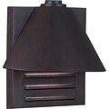 Kenroy Home Fairbanks 1 Light Small Wall Lantern, Copper Finish