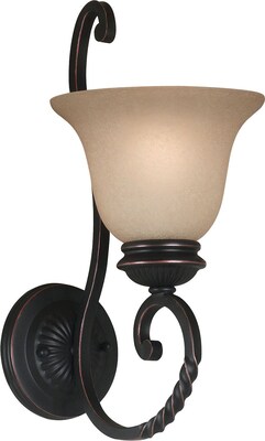 Kenroy Home Oliver 1 Light Wall Sconce, Oil Rubbed Bronze Finish
