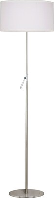 Kenroy Home Propel Floor Lamp, Brushed Steel Finish