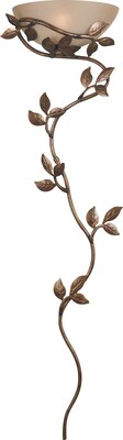 Kenroy Home Flower Vine 1 Light Wallchiere, Golden Bronze Finish